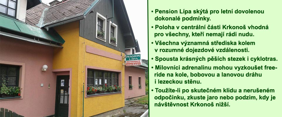 Pension a restaurace Lípa - Horní Maršov